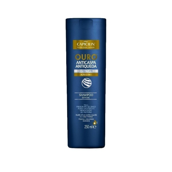 Encontraproduto.com.br - Shampoo Ouro Extra Forte Anti Caspa Capicilin