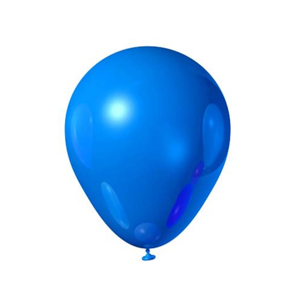 Balao Junco Liso N6,5 Latex Azul Escuro