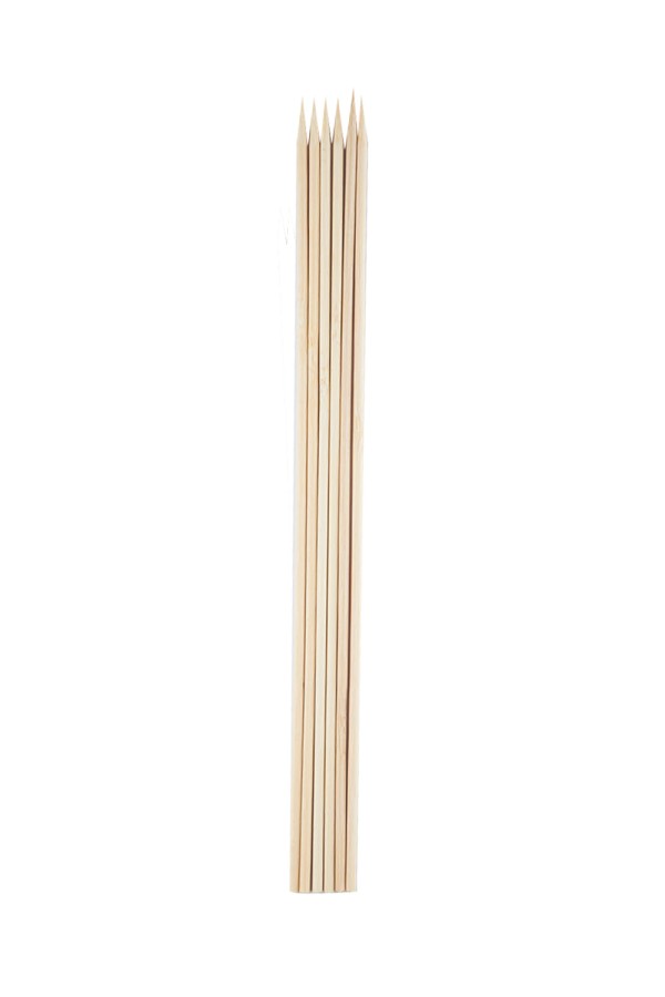 Encontraproduto.com.br - Espeto de Churrasco Junco Bambu 30cm com 50 Unidades