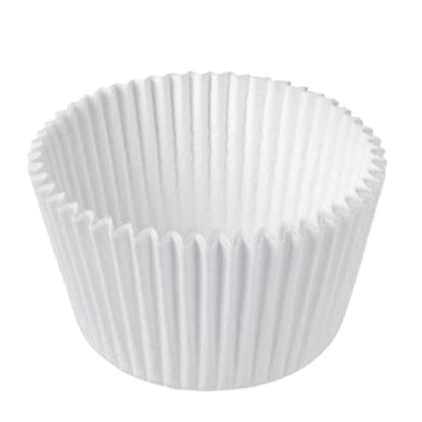 Encontraproduto.com.br - Forminha de Papel Junco Branca N°1 Com 100 Unidades