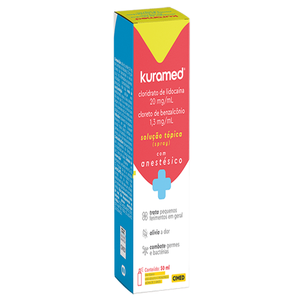Encontraproduto.com.br - Anstésico Kuramed Sept Spray 50ml