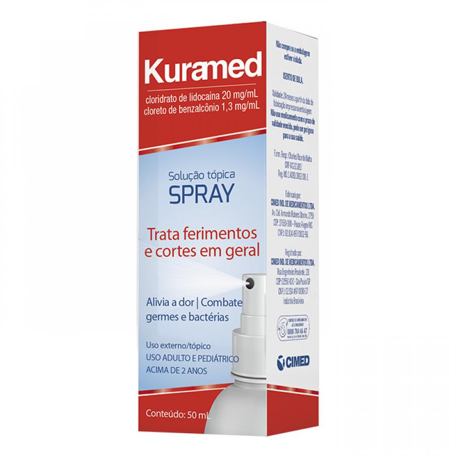 Encontraproduto.com.br - Anstésico Kuramed Sept Spray 50ml