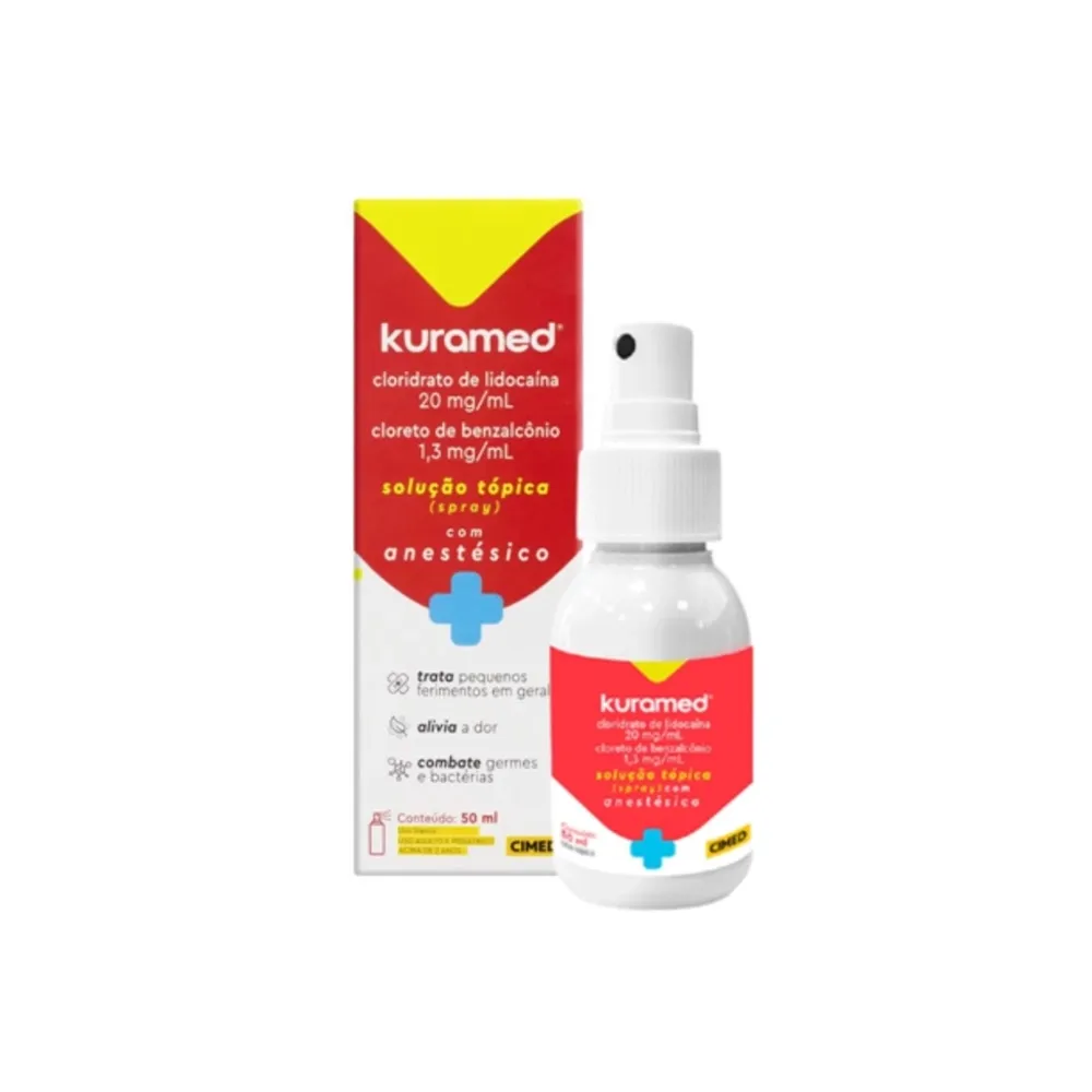 Encontraproduto.com.br - Anstésico Kuramed Sept Spray 50ml