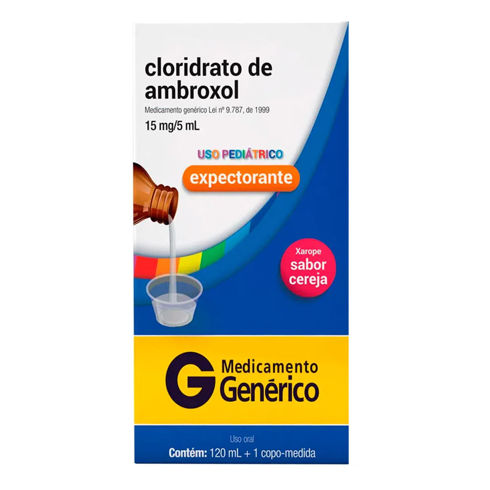 Encontraproduto.com.br - Ambroxol Xarope Infantil 3mg/mL 120mL Genérico Cimed