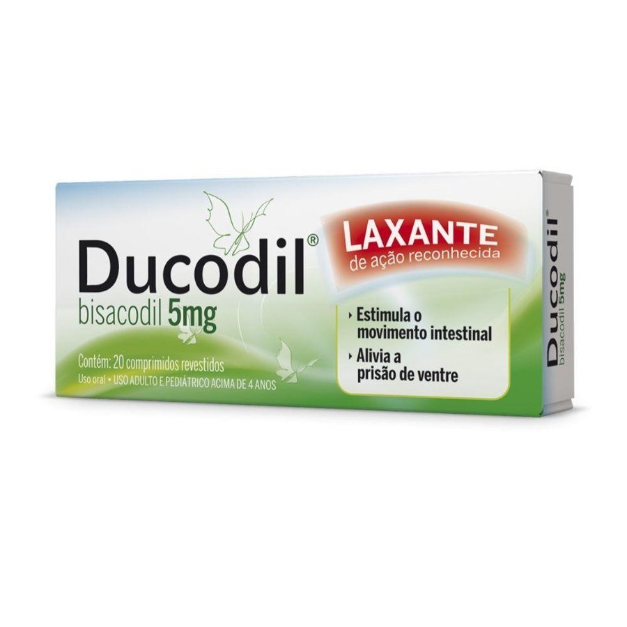 Encontraproduto.com.br - Ducodil 5mg Com 20 Comprimidos