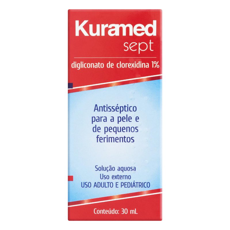 Encontraproduto.com.br - Kuramed Cimed Sept 10mg/ml solução Tópica 30ml