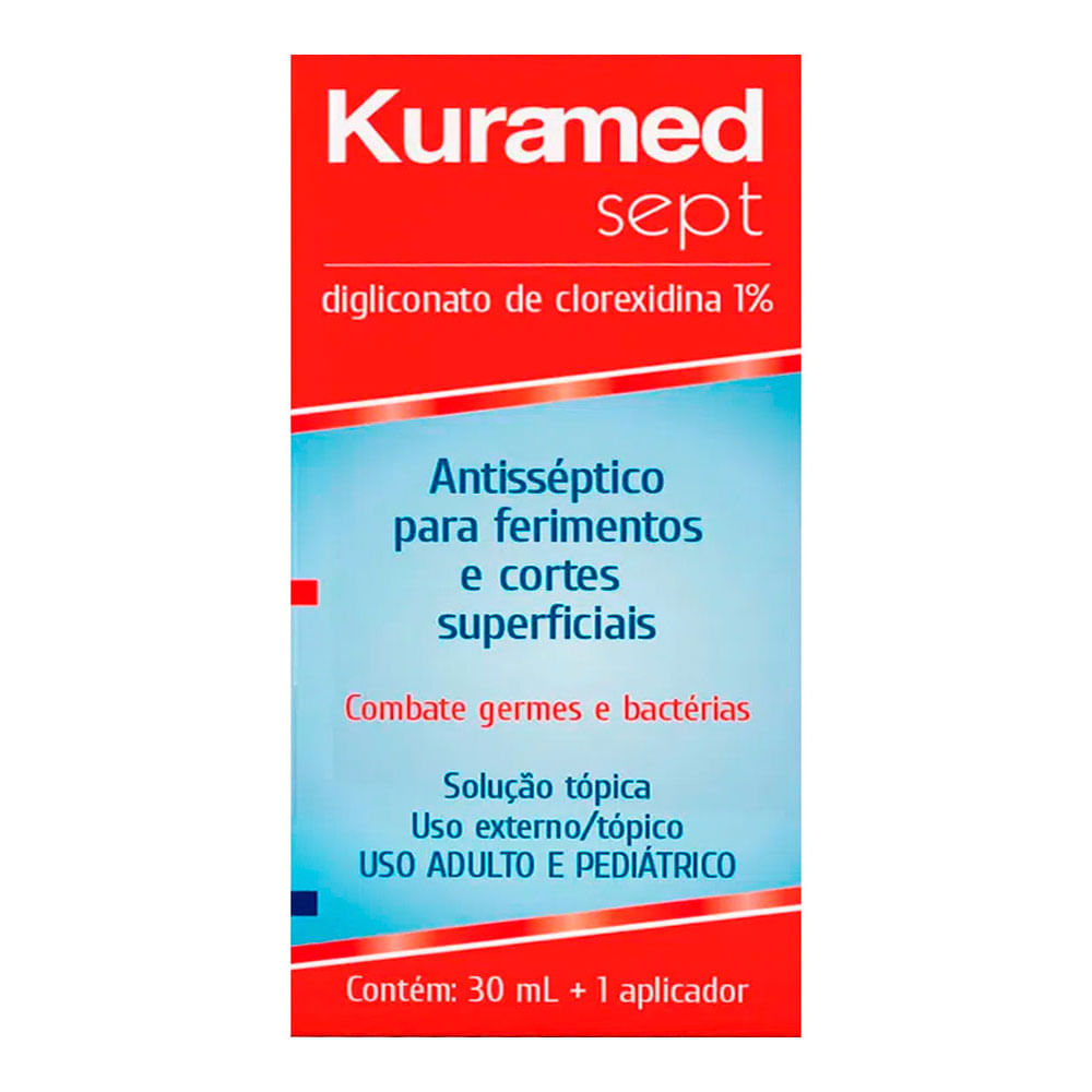 Encontraproduto.com.br - Kuramed Cimed Sept 10mg/ml solução Tópica 30ml