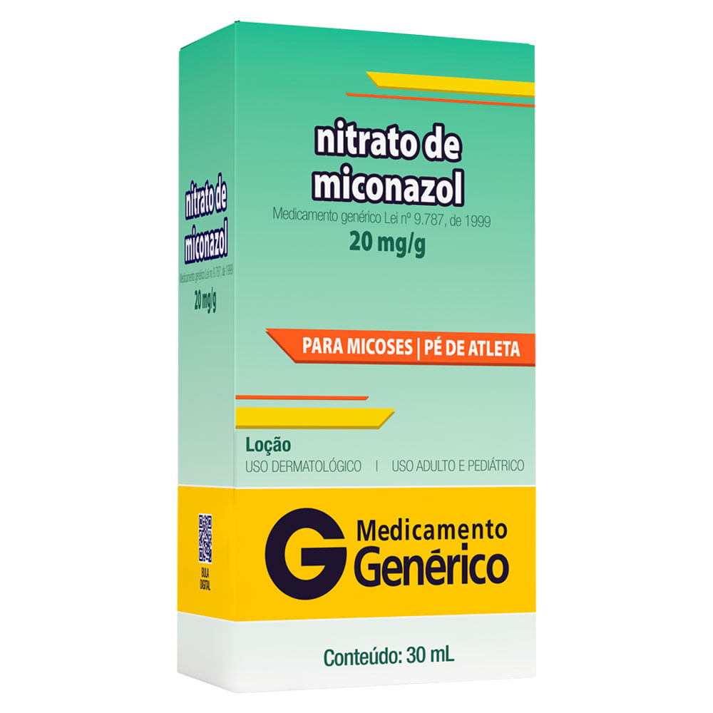 Encontraproduto.com.br - Nitrato de Miconazol 20mg/g Loção 30ml Genérico Cimed
