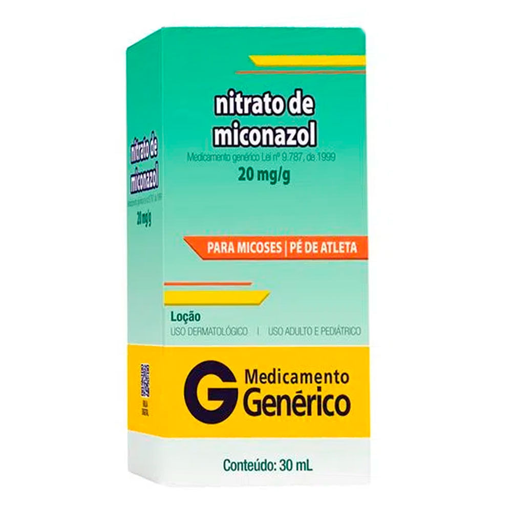 Encontraproduto.com.br - Nitrato de Miconazol 20mg/g Loção 30ml Genérico Cimed