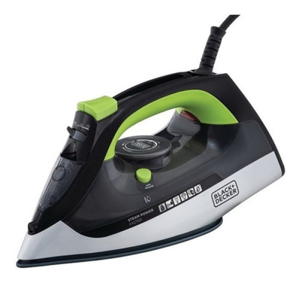 Ferro a Vapor Black + Decker com Antigotejamento Verde FX2700 – 127 Volts