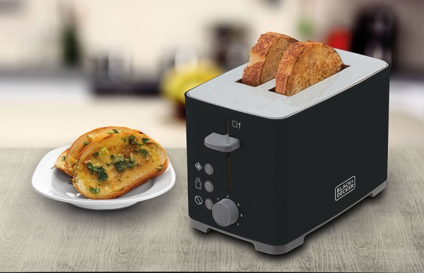 Encontraproduto.com.br - Tostador Black+Decker TO800 com acabamento em Inox 220V