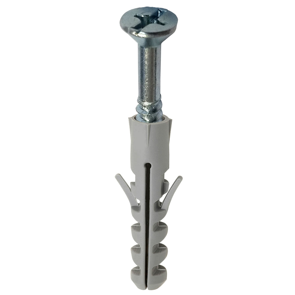 Parafuso Para Madeira Fixtil 3,8x40mm com Bucha 6mm