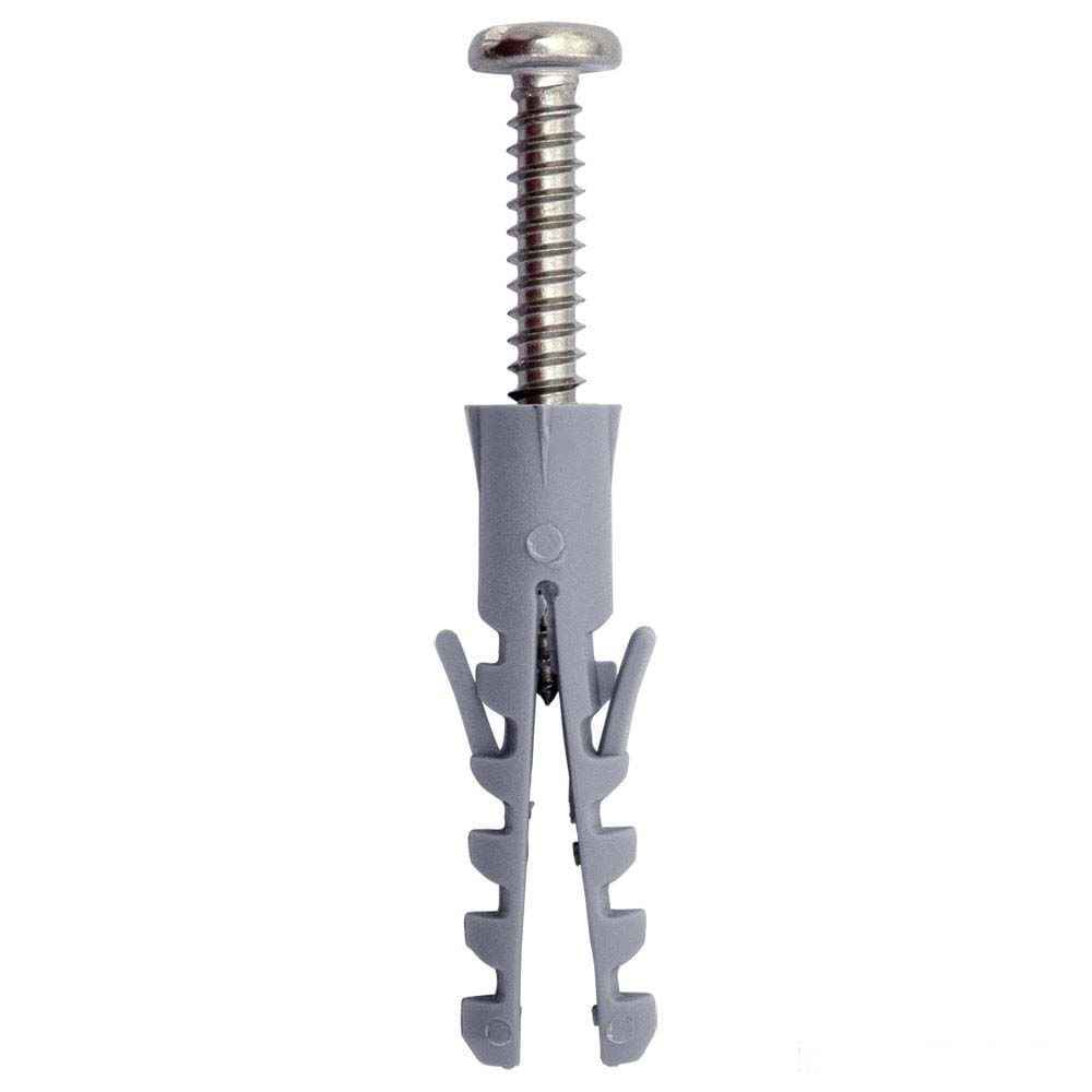 Encontraproduto.com.br - Parafuso Atarraxante Fixtil 4,8x50mm com Bucha 8mm Kit com 5 unidades