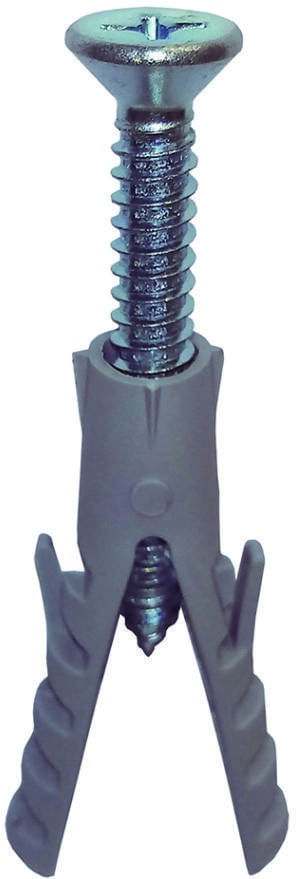 Encontraproduto.com.br - Parafuso Atarraxante Fixtil Philips Cabeça Chata 3,5x25mm com Bucha 5mm Kit com 10 unidades