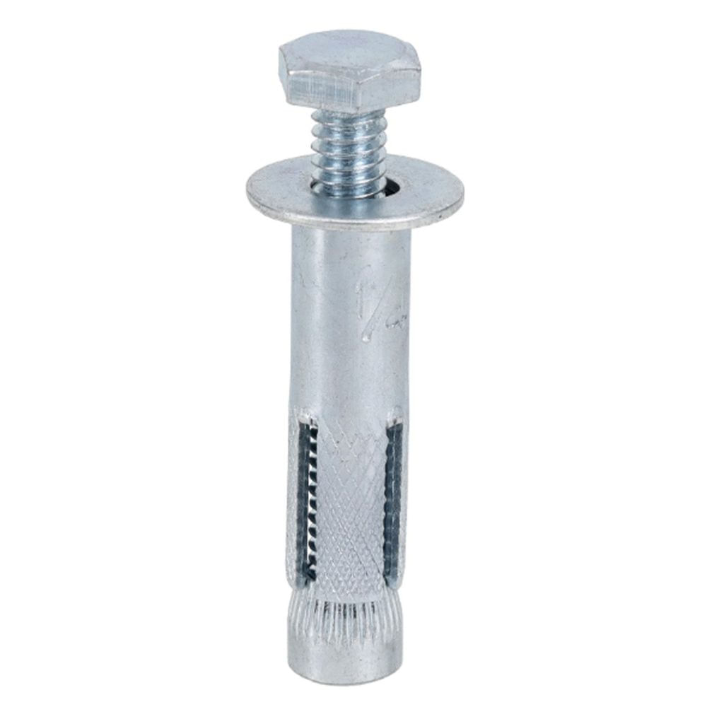 Encontraproduto.com.br - Chumbador Com Parafuso 1/4x2 2 Unidades Fixtil