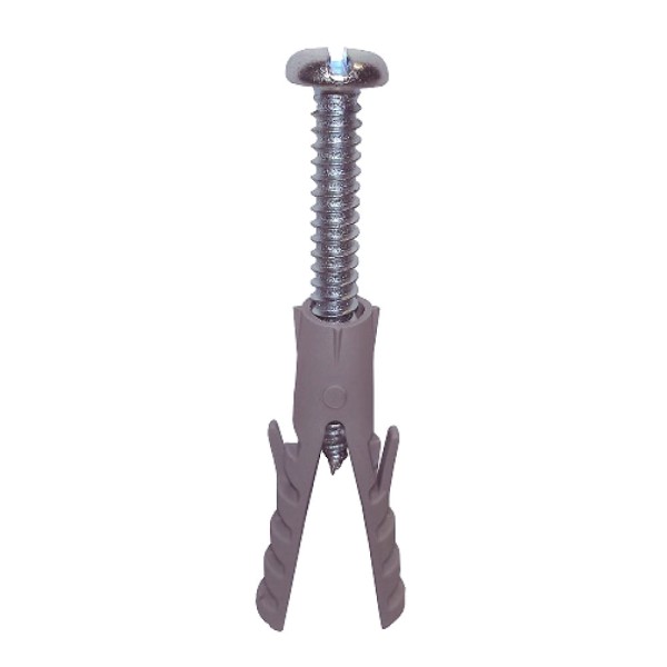 Encontraproduto.com.br - Parafuso Fenda Cabeça Panela 2,9x19mm Com Bucha Pxb01 Com 10 Peças Fixtil