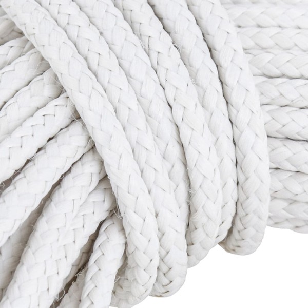 Encontraproduto.com.br - Corda Poliéster Multifilamento Para Varal 3mmx13m Branco Fixtil