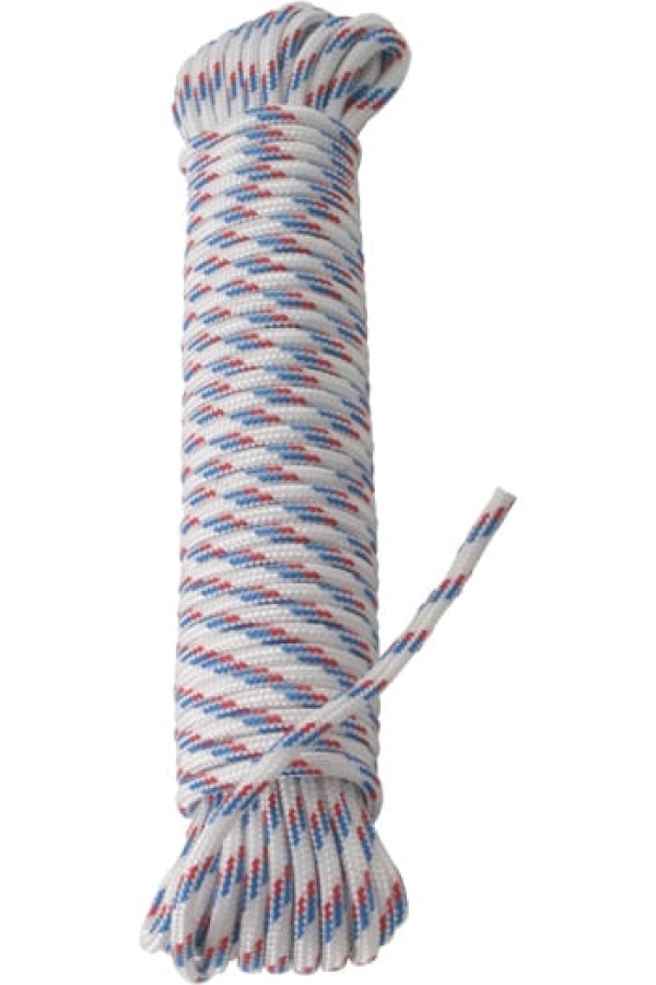 Encontraproduto.com.br - Corda Multifilamento Meada Poliéster 6mm x 20m Colorido Fixtil