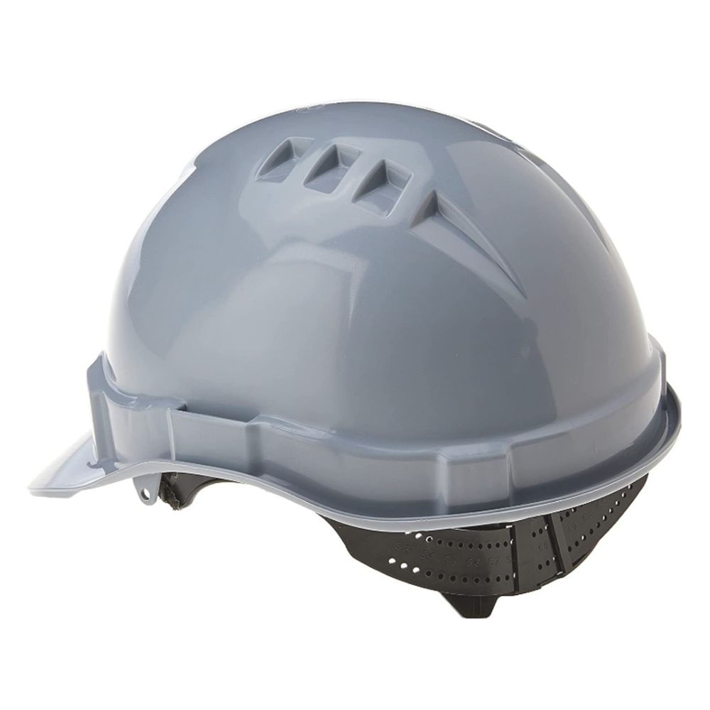 Encontraproduto.com.br - Capacete Suspensão C/ Pinos Cinza Fixtil