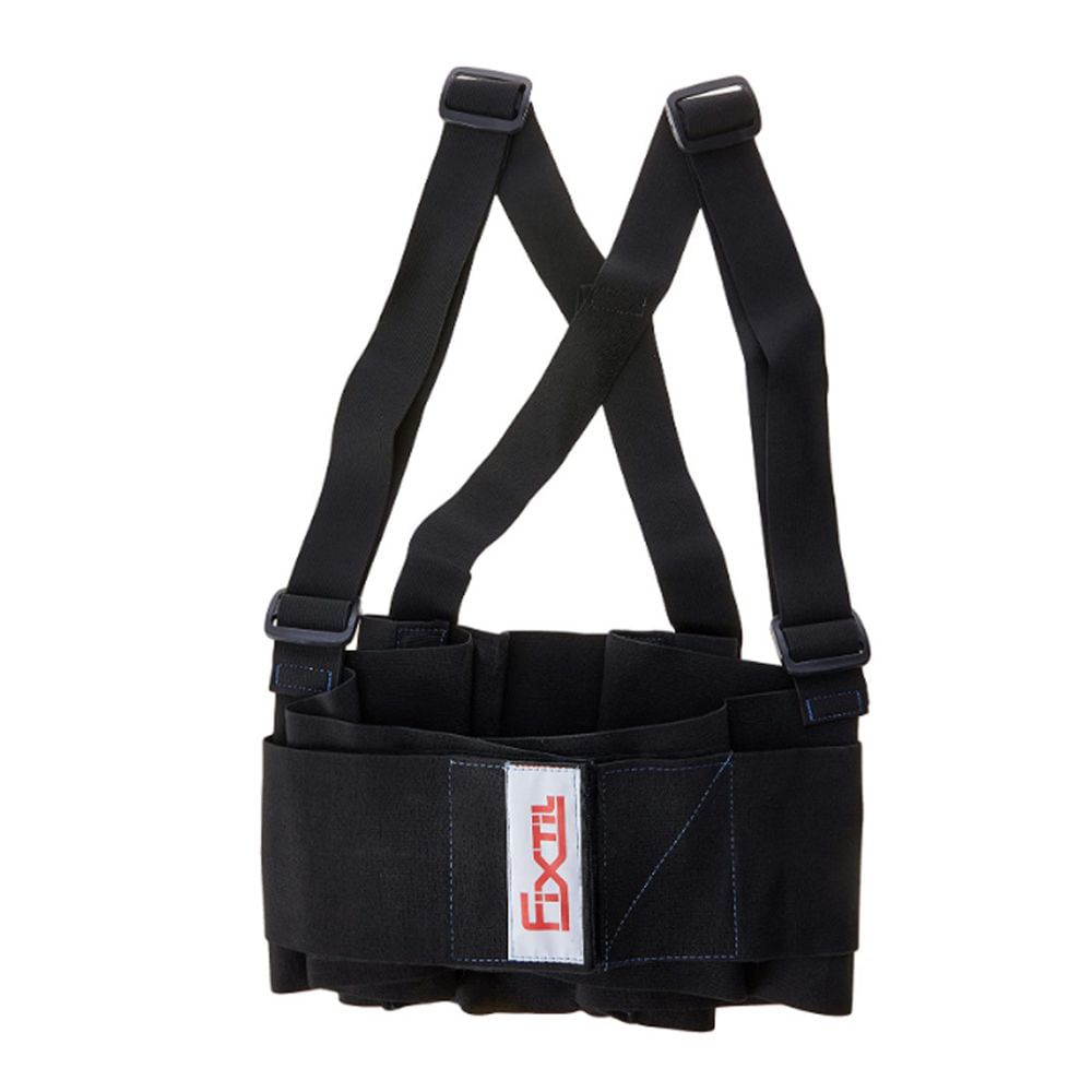 Encontraproduto.com.br - Cinto Ergonômico Com Refletivo Preto M Fixtil