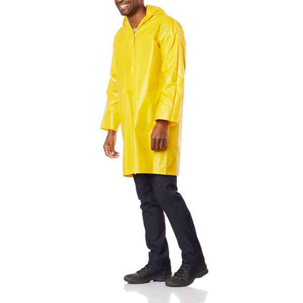 Encontraproduto.com.br - Capa De Chuva Manga Longa Preta G Fixtil