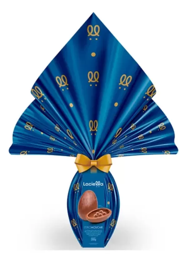 Ovo de Páscoa Laciella Zero Açúcar 200g