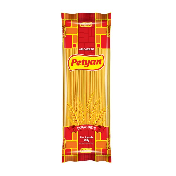Encontraproduto.com.br - Macarrão Comum Petyan Espaguete Pacote com 500g