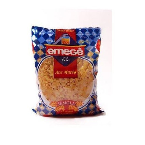 Encontraproduto.com.br - Massa de Sêmola Emegê Ave Maria 500g