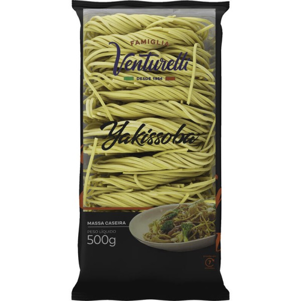 Macarrão Yakissoba Venturelli Pacote com 500g