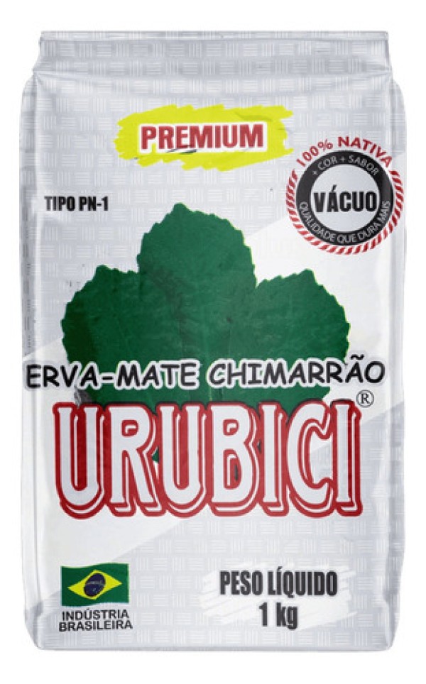 Erva-Mate Chimarrão a Vácuo Urubici Premium Pacote 1kg