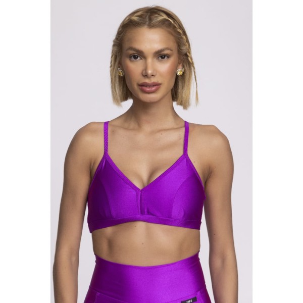 Top Fitness Feminino Rosa