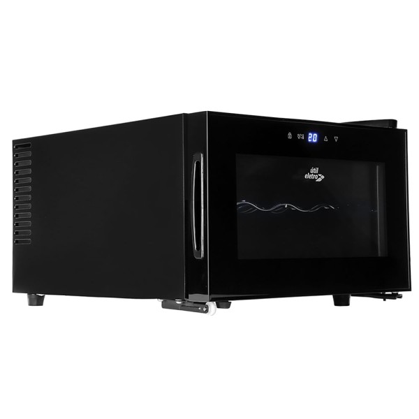 Encontraproduto.com.br - Adega de Vinhos Climatizada 8 Garrafas Util Eletro BCW23A Bivolt