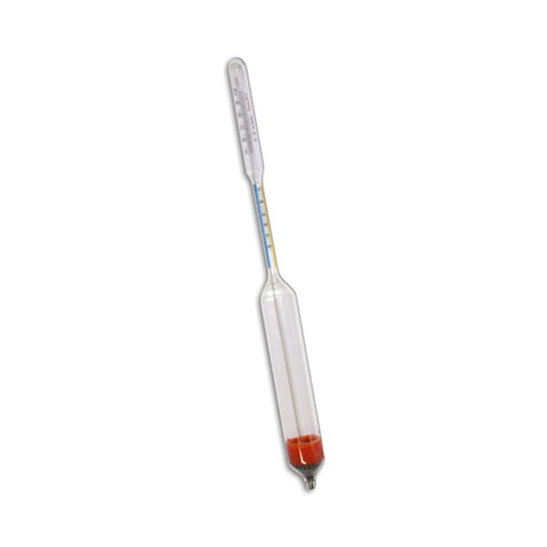 Encontraproduto.com.br - Termo-Lacto-Densímetro 15/40 x 1g/ml 285+5mm Calibrado a 20°C Incoterm 5784.L