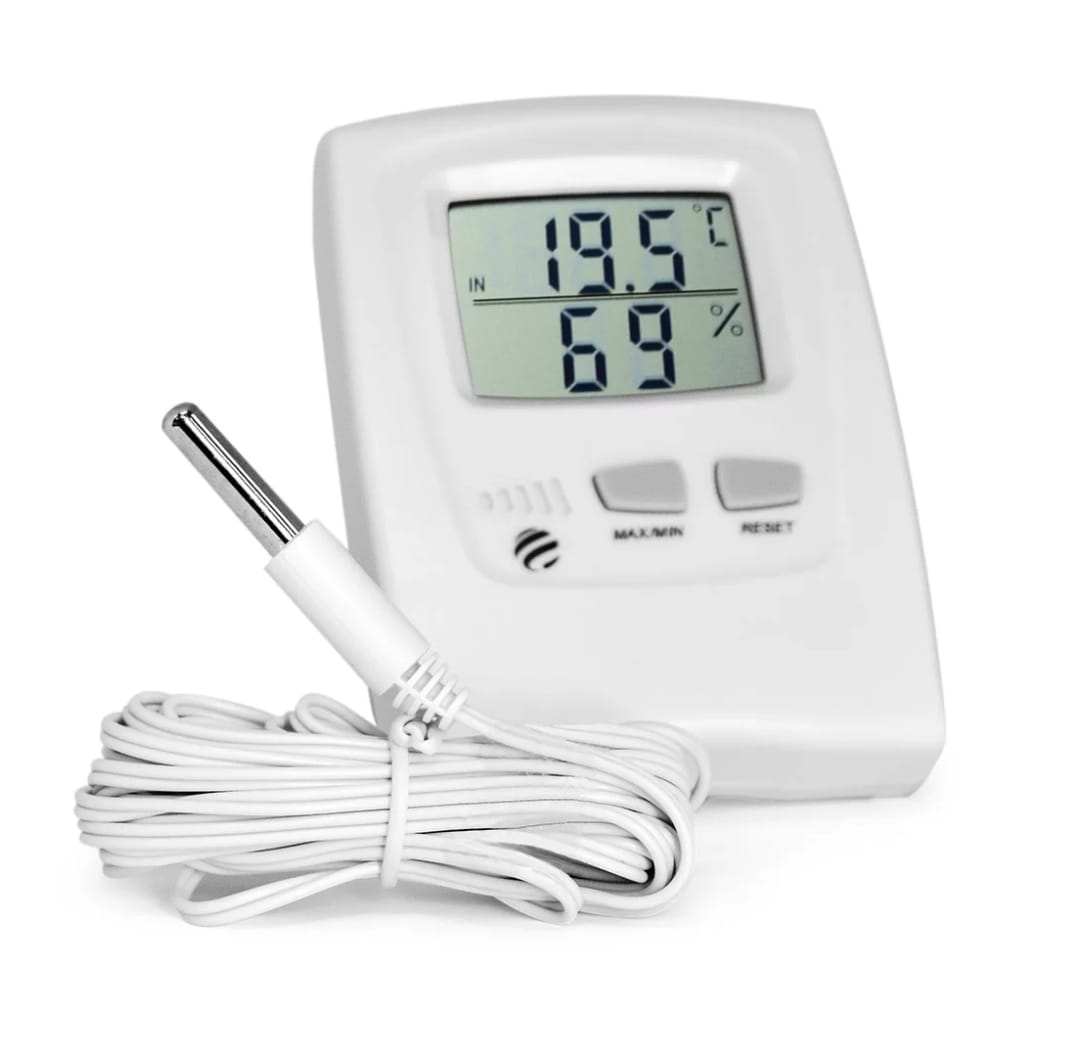 Encontraproduto.com.br - Termohigrômetro Digital Max/min Com Cabo Incoterm (MP)