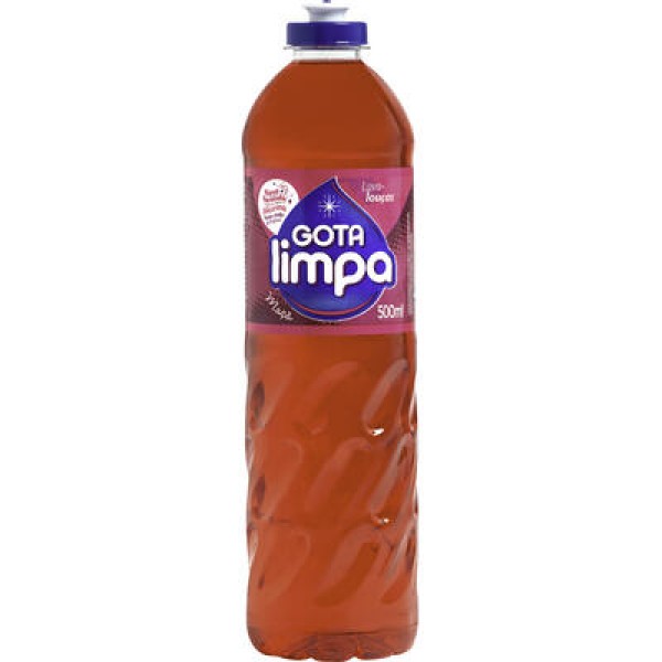 Encontraproduto.com.br - Detergente Líquido Gota Limpa Maçã Frasco com 500ml