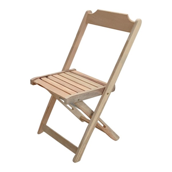 Encontraproduto.com.br - Jogo De Mesa Dobrável 1,20X70 E Mesa Aparador Em Madeira Padrão Com 6 Cadeiras - Marrom