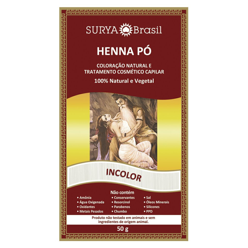 Encontraproduto.com.br - Henna Surya Creme Vinho