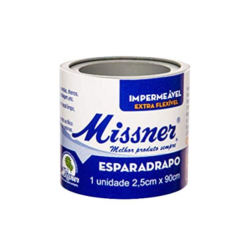 Encontraproduto.com.br - Esparadrapo Missner Impermeável 2,5cm X 90cm Com 1 Unidade