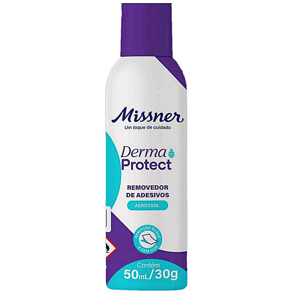 Encontraproduto.com.br - Removedor de Adesivo Aerosol Derma Protect Missner 50ml - unidade