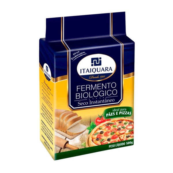 Encontraproduto.com.br - Fermento Itaiquara Instantâneo - Salgado Pacote com 500g