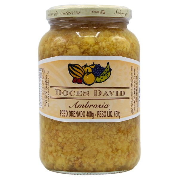 Encontraproduto.com.br - Ambrosia Doces David 650g