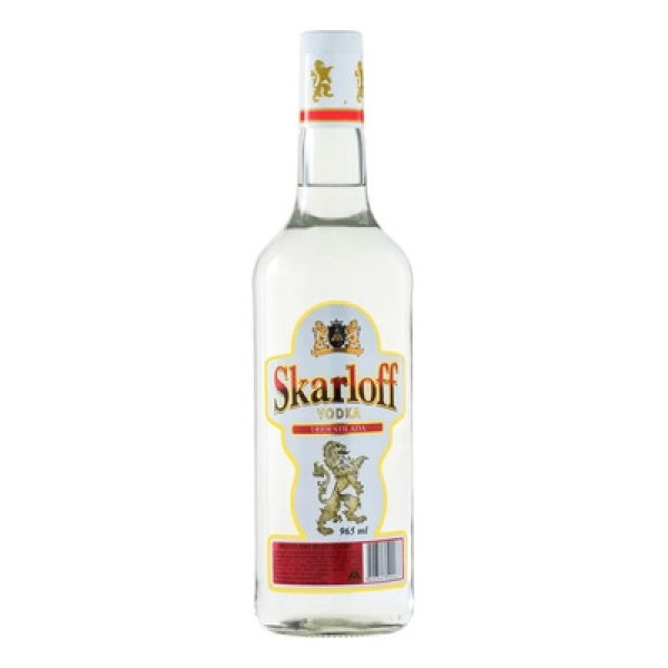 Vodka SKARLOFF Tridestilada Garrafa 965ml