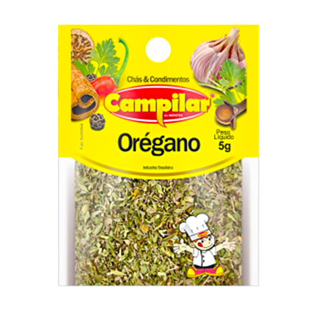 Encontraproduto.com.br - Orégano Campilar Pacote com 5g