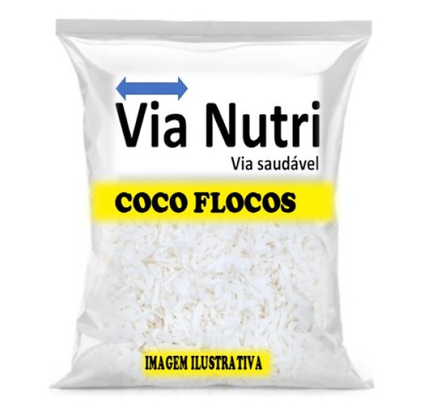 Coco Ralado Seco em Flocos Grossos 100g