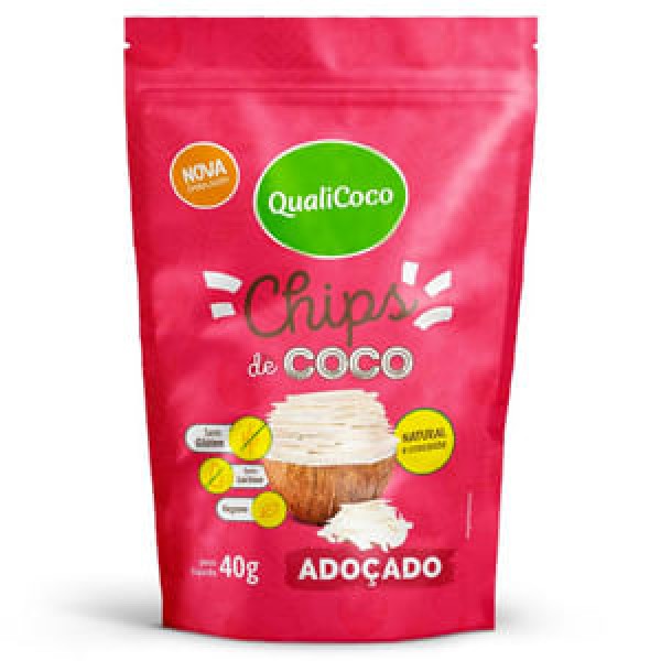 Encontraproduto.com.br - QUALI CHIPS DE COCO ADOCADO 40G