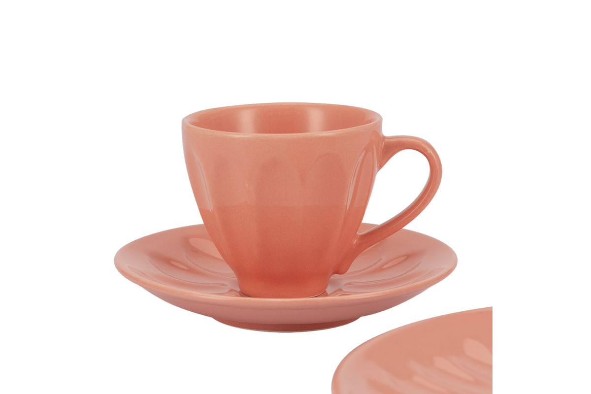 Encontraproduto.com.br - Aparelho de Jantar 20 Peças em Cerâmica Haus Concept Linha Decorato