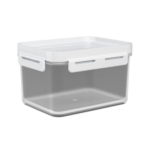 Encontraproduto.com.br - Pote Hermético Flap Coza 1,5 L Branco