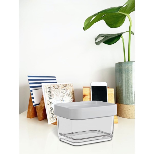 Encontraproduto.com.br - Pote Clear Micro  6,2 x 8 x 5 cm 100 ml