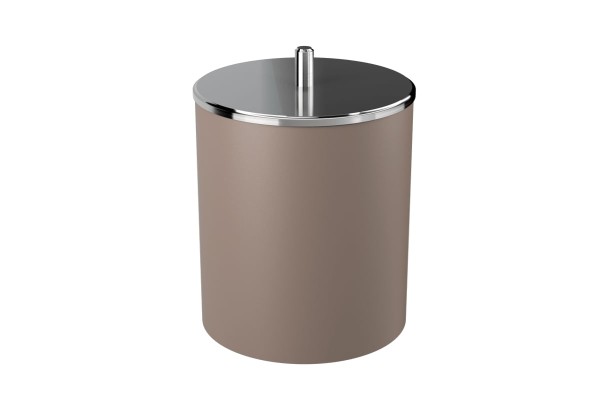 Lixeira com Tampa Inox 19,5 x 20 x 22,4 cm 5,4 L