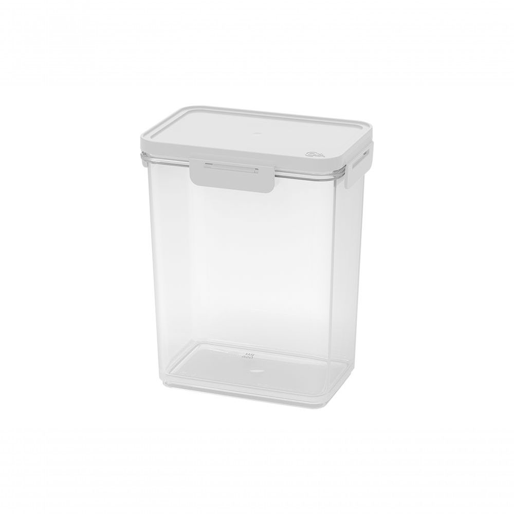 Encontraproduto.com.br - Pote Hermetico Hug 950Ml Branco Brinox